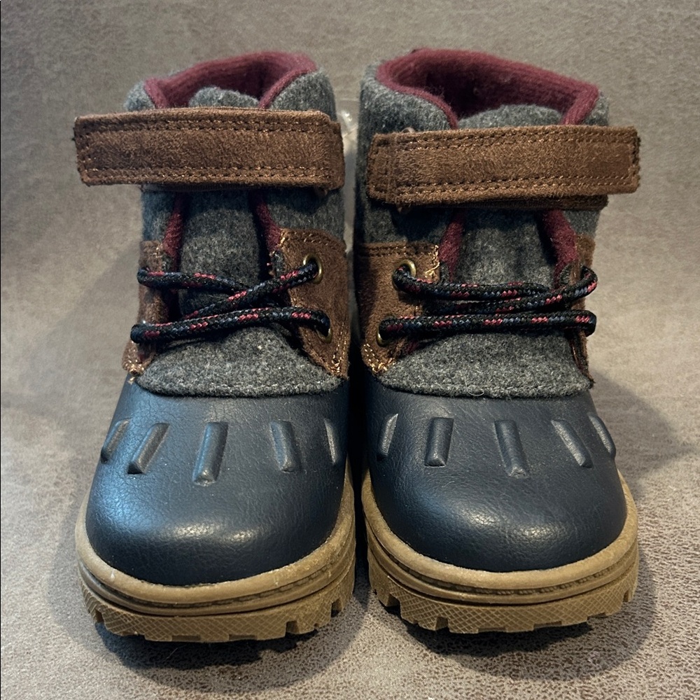 Carter's Gray and Brown Kids' Boots